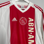 Shop 2003/04 AJAX ZLATAN #7 L/S C/L HOME SHIRT (L) ADIDAS, classic football shirts, vintage football shirts & retro soccer jerseys at Cult Kits