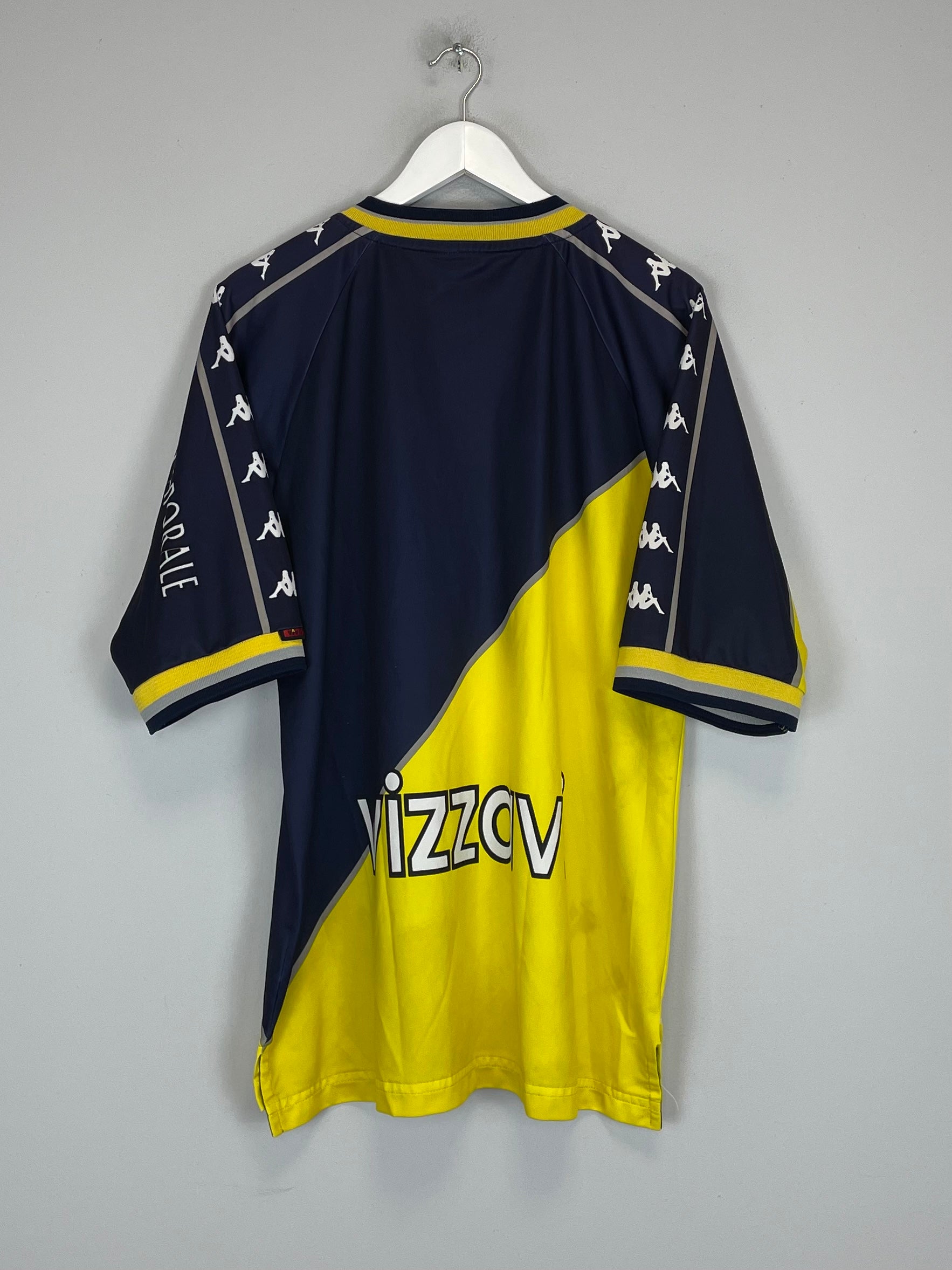 Shop 1999/00 MONACO AWAY SHIRT (L) KAPPA, classic football shirts, vintage football shirts & retro soccer jerseys at Cult Kits