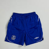 Shop 2008/10 EVERTON HOME SHORTS (L) UMBRO, classic football shirts, vintage football shirts & retro soccer jerseys at Cult Kits