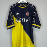 Shop 1999/00 MONACO AWAY SHIRT (L) KAPPA, classic football shirts, vintage football shirts & retro soccer jerseys at Cult Kits