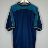 Shop 1999/00 HUDDERSFIELD AWAY SHIRT (L) MITRE, classic football shirts, vintage football shirts & retro soccer jerseys at Cult Kits