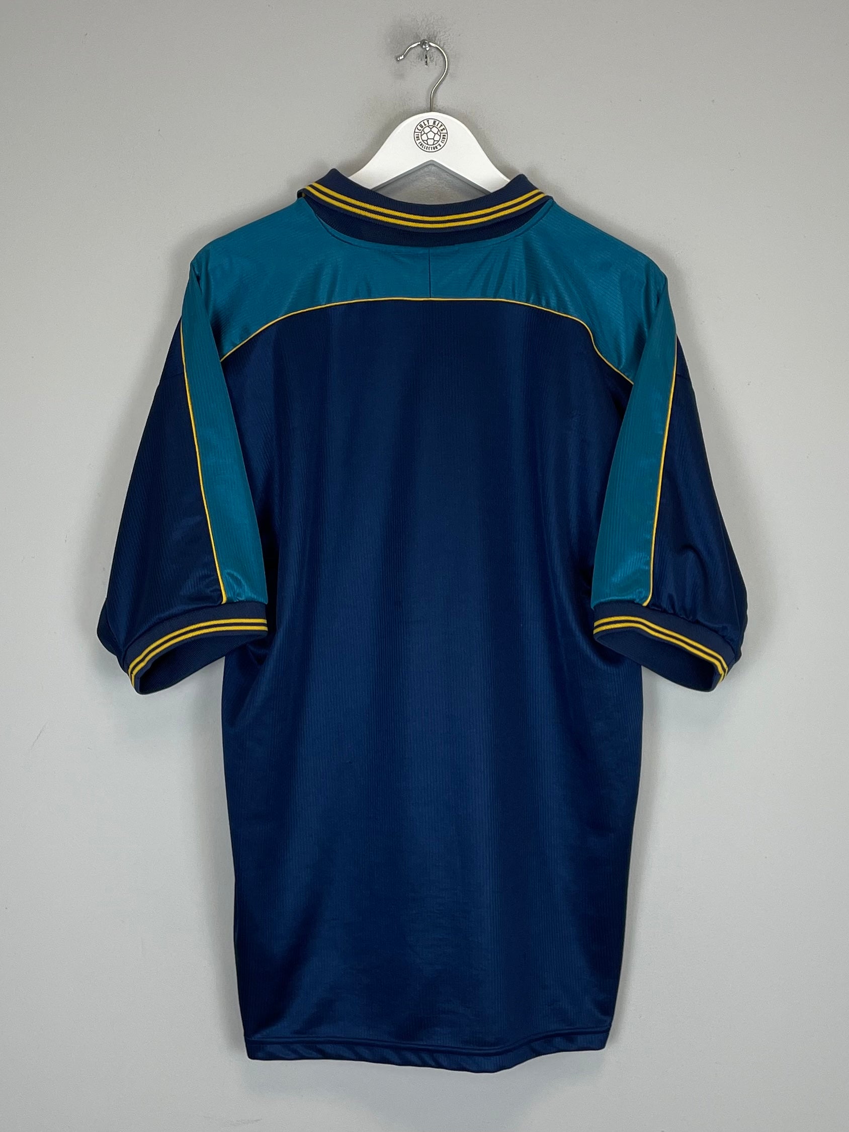 Shop 1999/00 HUDDERSFIELD AWAY SHIRT (L) MITRE, classic football shirts, vintage football shirts & retro soccer jerseys at Cult Kits