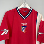 Shop 1998/99 ATLETICO MADRID TRAINING SHIRT (L) REEBOK, classic football shirts, vintage football shirts & retro soccer jerseys at Cult Kits