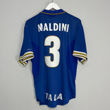 1996/97 ITALY MALDINI #3 HOME SHIRT (XL) NIKE