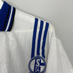 Shop 1996/97 SCHALKE AWAY SHIRT (L) ADIDAS, classic football shirts, vintage football shirts & retro soccer jerseys at Cult Kits