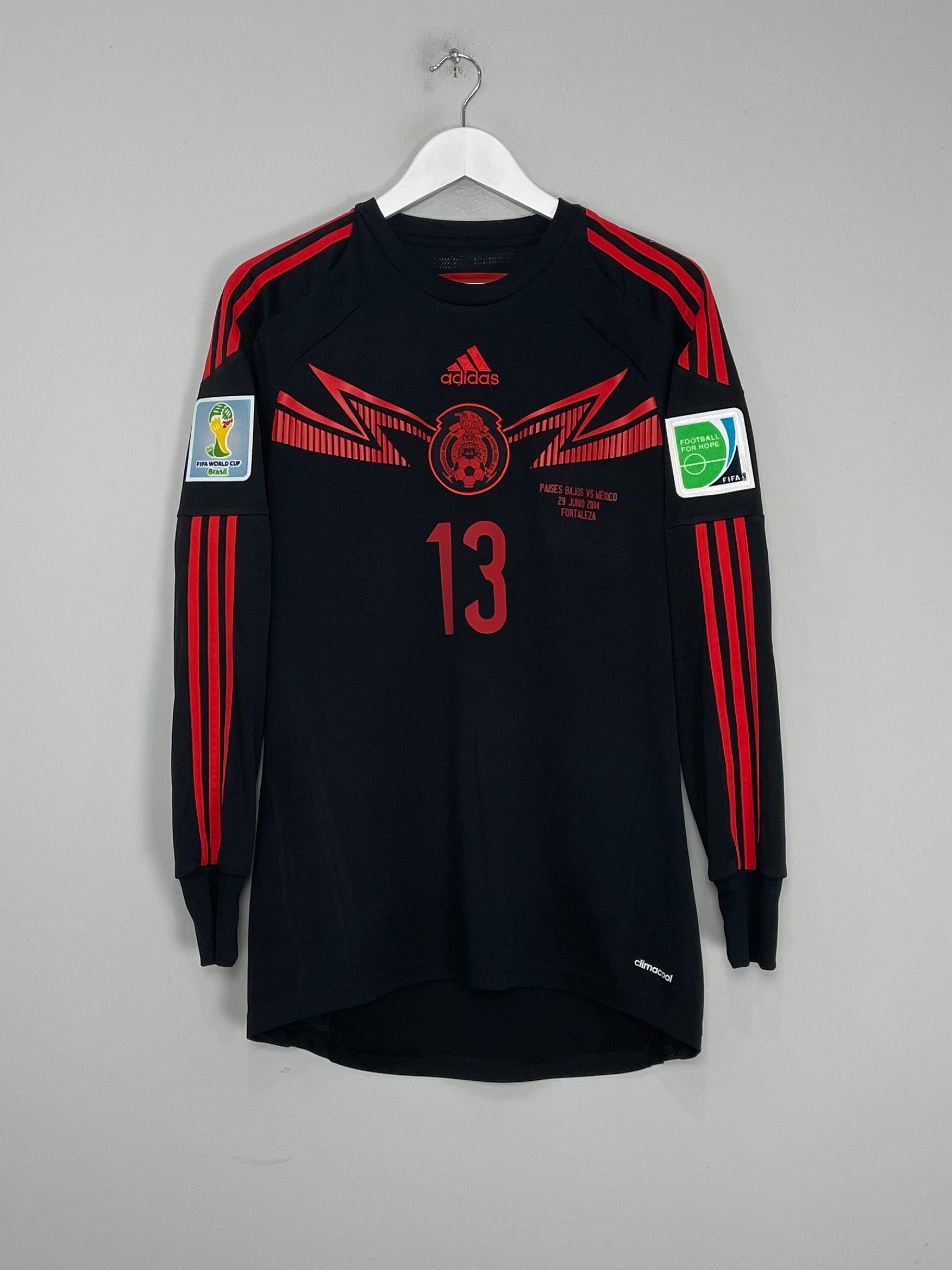 Shop 2014/15 MEXICO OCHOA #13 GK SHIRT (S) ADIDAS, classic football shirts, vintage football shirts & retro soccer jerseys at Cult Kits