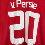 Shop 2013/14 MANCHESTER UNITED V.PERSIE #20 *BNWT* HOME SHIRT (L) NIKE, classic football shirts, vintage football shirts & retro soccer jerseys at Cult Kits