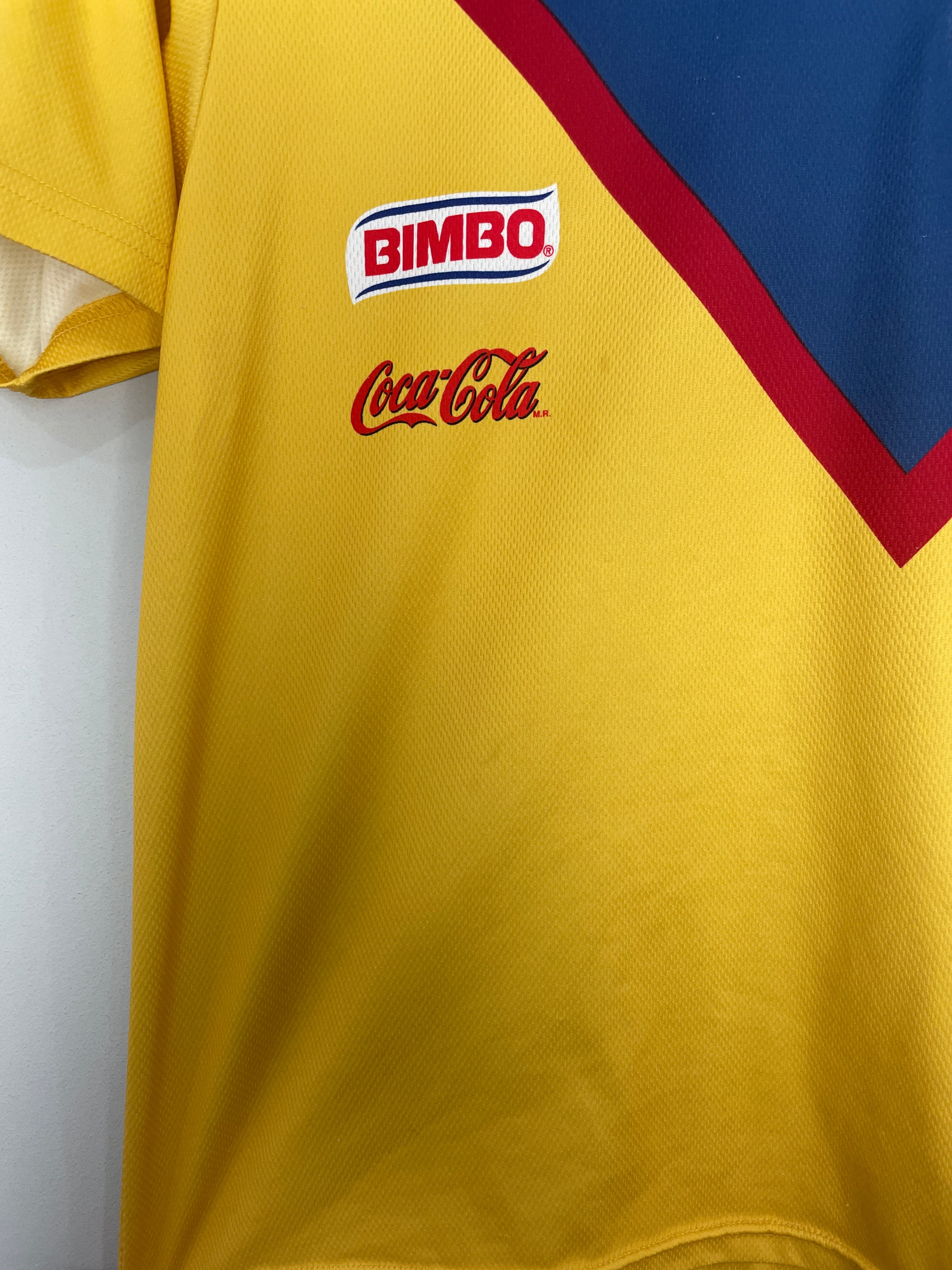 Shop 2006/07 CLUB AMERICA *90 YEAR* HOME SHIRT (S) NIKE, classic football shirts, vintage football shirts & retro soccer jerseys at Cult Kits