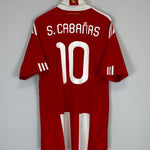 2010 PARAGUAY S.CABANAS #10 HOME SHIRT (XL) ADIDAS