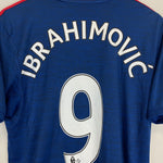 Shop 2016/17 MANCHESTER UNITED IBRAHIMOVIC #9 AWAY SHIRT (M) ADIDAS, classic football shirts, vintage football shirts & retro soccer jerseys at Cult Kits