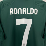 Shop 2012/13 REAL MADRID RONALDO #7 C/L THIRD SHIRT (XL) ADIDAS, classic football shirts, vintage football shirts & retro soccer jerseys at Cult Kits