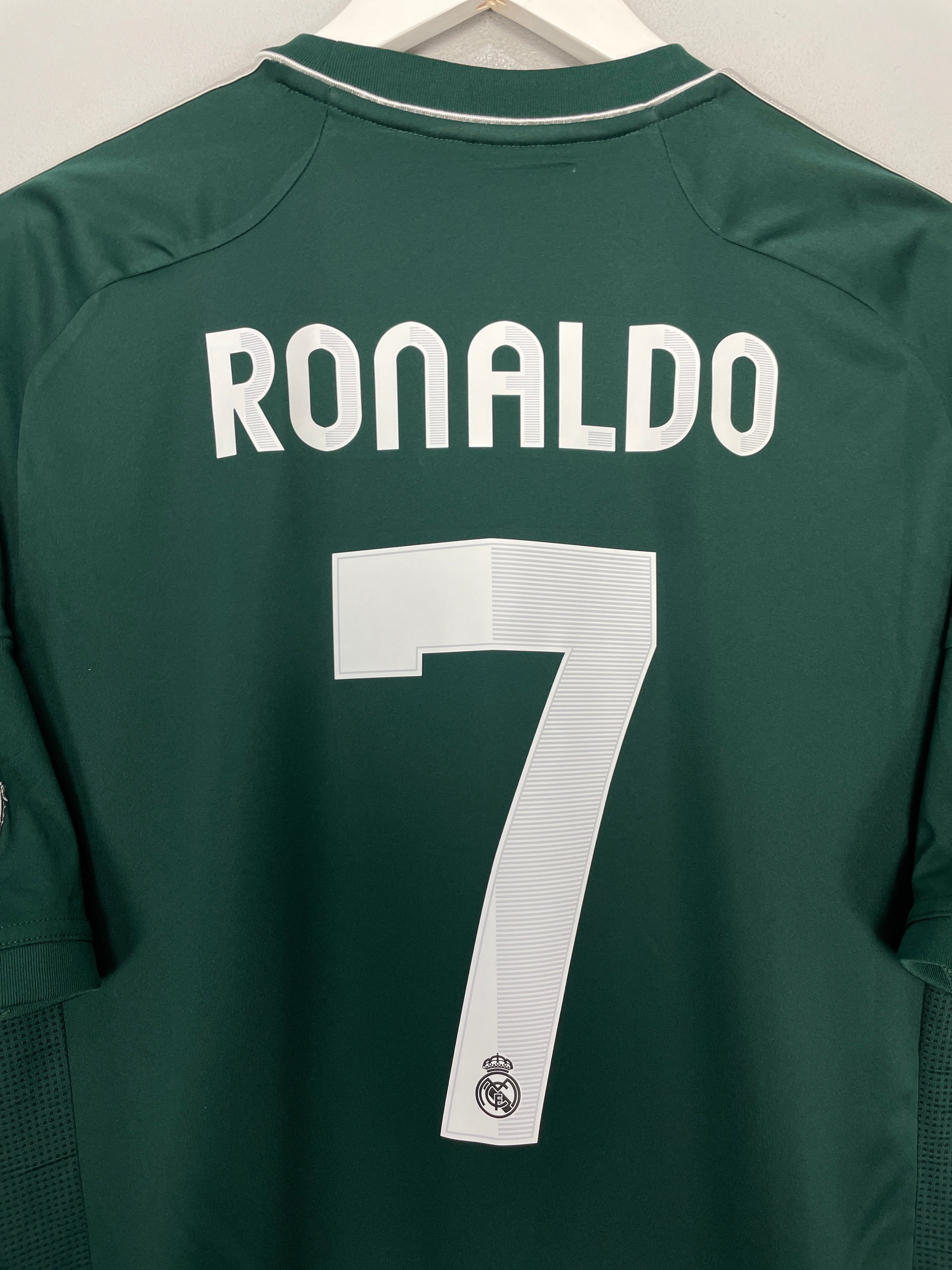 Shop 2012/13 REAL MADRID RONALDO #7 C/L THIRD SHIRT (XL) ADIDAS, classic football shirts, vintage football shirts & retro soccer jerseys at Cult Kits