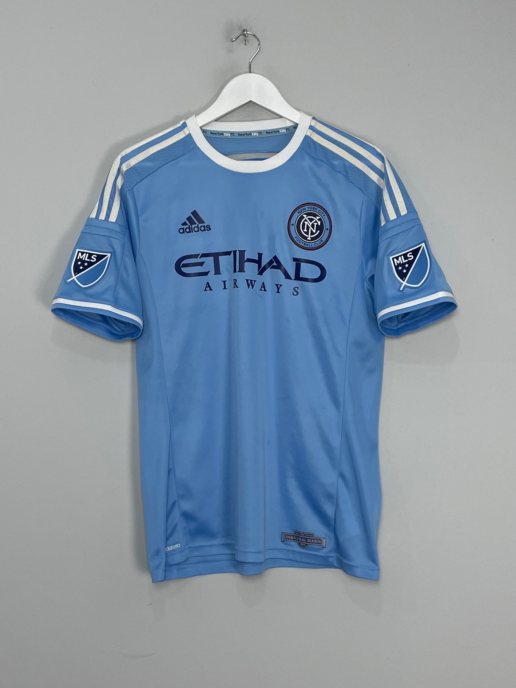 Shop 2015/16 NEW YORK CITY PIRLO #21 *AUTHENTIC* HOME SHIRT (L) ADIDAS, classic football shirts, vintage football shirts & retro soccer jerseys at Cult Kits