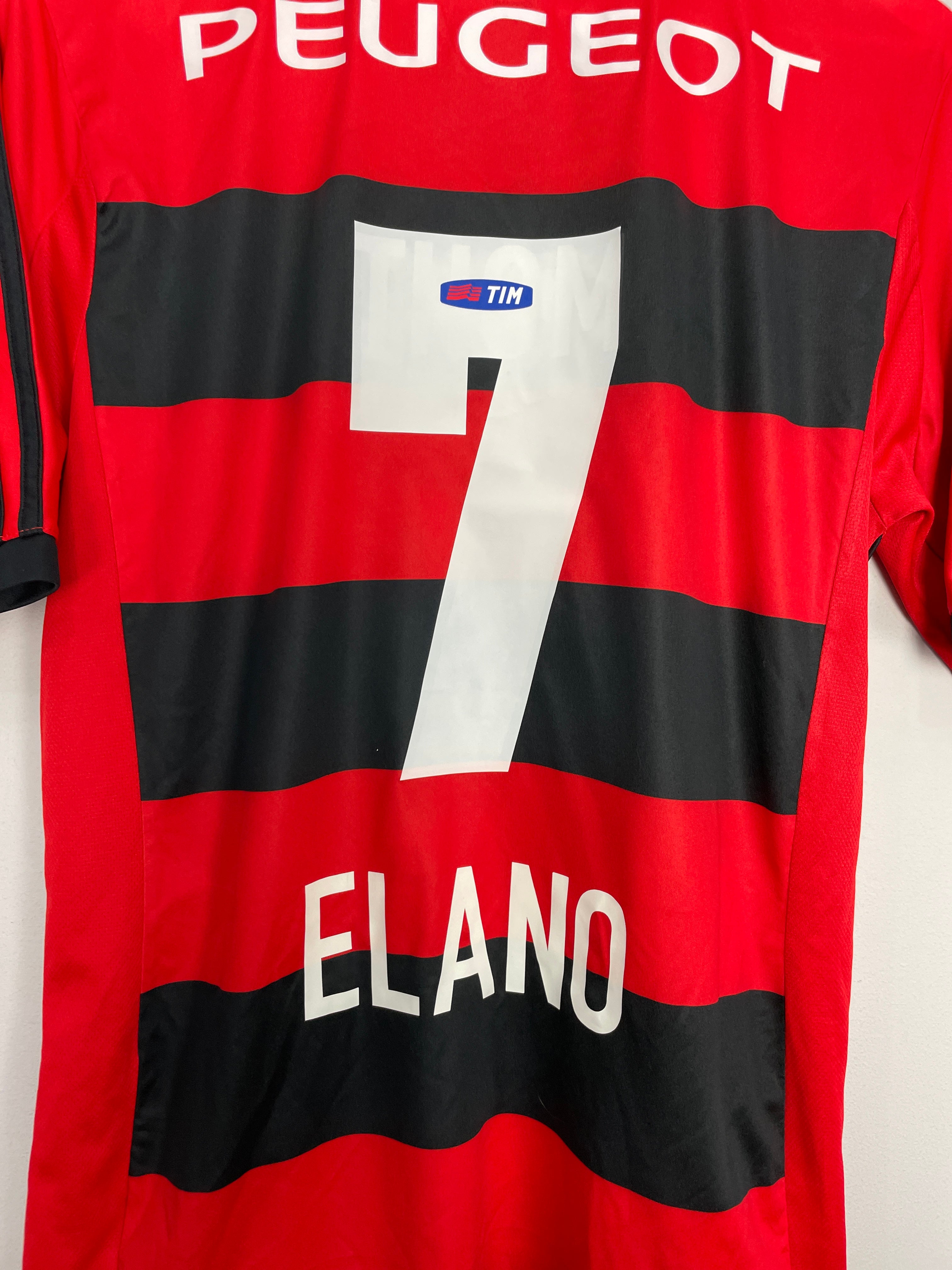 Shop 2013 FLAMENGO ELANO #7 HOME SHIRT (M) ADIDAS, classic football shirts, vintage football shirts & retro soccer jerseys at Cult Kits