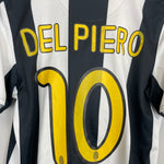 Shop 2008/09 JUVENTUS DEL PIERO #10 HOME SHIRT (S) NIKE, classic football shirts, vintage football shirts & retro soccer jerseys at Cult Kits