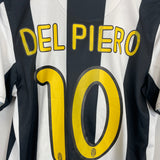 Shop 2008/09 JUVENTUS DEL PIERO #10 HOME SHIRT (S) NIKE, classic football shirts, vintage football shirts & retro soccer jerseys at Cult Kits