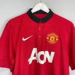 Shop 2013/14 MANCHESTER UNITED V.PERSIE #20 *BNWT* HOME SHIRT (L) NIKE, classic football shirts, vintage football shirts & retro soccer jerseys at Cult Kits