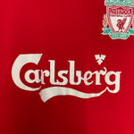 Shop 2006/08 LIVERPOOL GERRARD #8 HOME SHIRT (M) ADIDAS, classic football shirts, vintage football shirts & retro soccer jerseys at Cult Kits