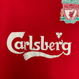 Shop 2006/08 LIVERPOOL GERRARD #8 HOME SHIRT (M) ADIDAS, classic football shirts, vintage football shirts & retro soccer jerseys at Cult Kits