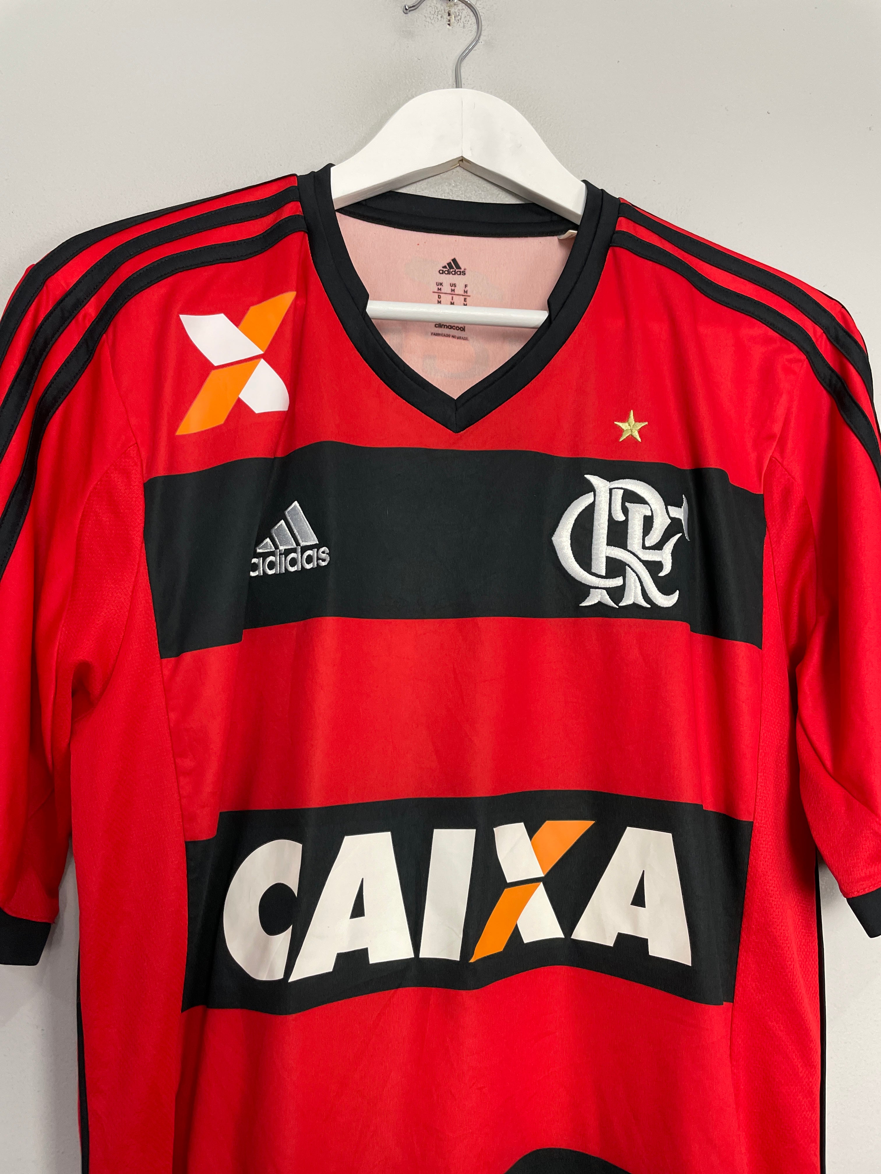 Shop 2013 FLAMENGO ELANO #7 HOME SHIRT (M) ADIDAS, classic football shirts, vintage football shirts & retro soccer jerseys at Cult Kits