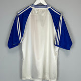 Shop 1996/97 LYON TEMPLATE SHIRT (M) ADIDAS, classic football shirts, vintage football shirts & retro soccer jerseys at Cult Kits