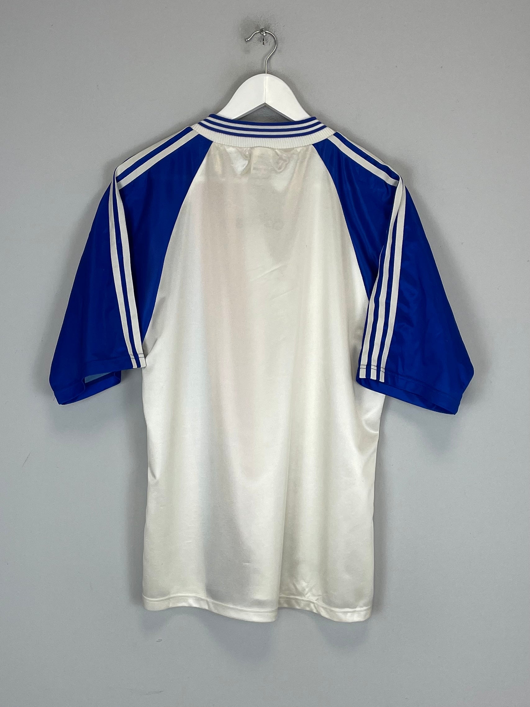Shop 1996/97 LYON TEMPLATE SHIRT (M) ADIDAS, classic football shirts, vintage football shirts & retro soccer jerseys at Cult Kits