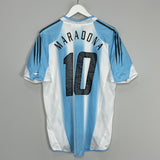 2004/05 ARGENTINA MARADONA #10 HOME SHIRT (M) ADIDAS
