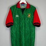1992/93 GLENTORAN HOME SHIRT (L) UMBRO