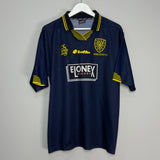 Shop 1997/99 WIMBLEDON HOME SHIRT (L) LOTTO, classic football shirts, vintage football shirts & retro soccer jerseys at Cult Kits