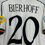 Shop 1996/98 GERMANY BIERHOFF #20 HOME SHIRT (XL) ADIDAS, classic football shirts, vintage football shirts & retro soccer jerseys at Cult Kits