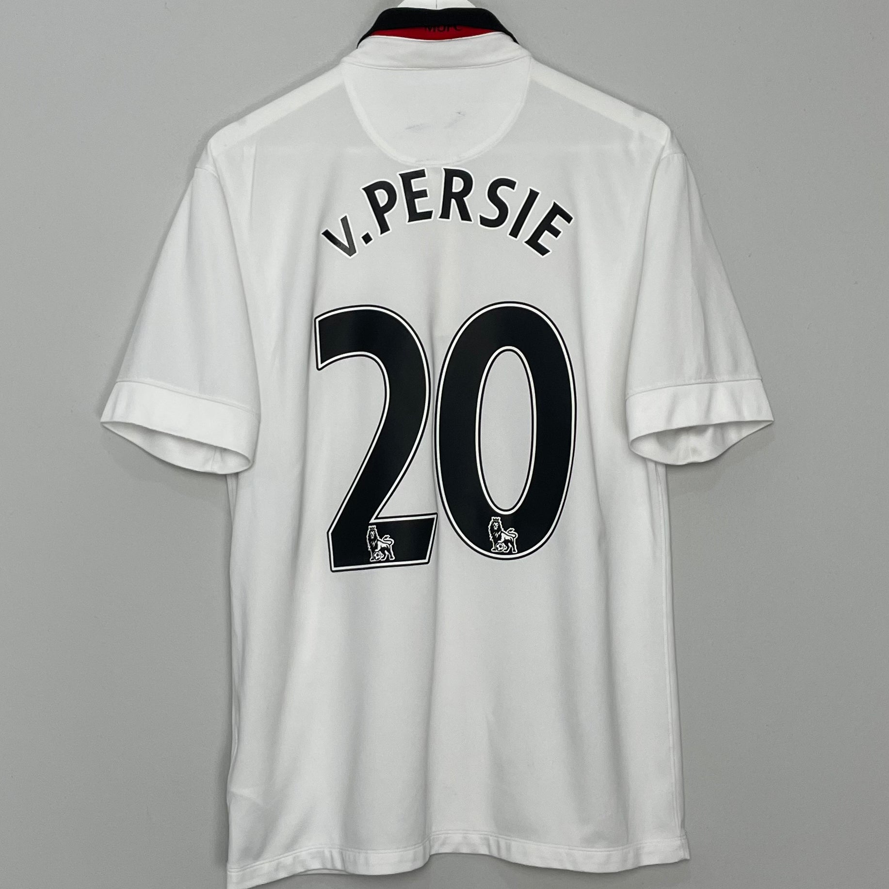 Shop 2014/15 MANCHESTER UNITED V.PERSIE #20 AWAY SHIRT (L) NIKE, classic football shirts, vintage football shirts & retro soccer jerseys at Cult Kits