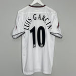 Shop 2003/04 LIVERPOOL LUIS GARCIA #10 AWAY SHIRT (M) REEBOK, classic football shirts, vintage football shirts & retro soccer jerseys at Cult Kits