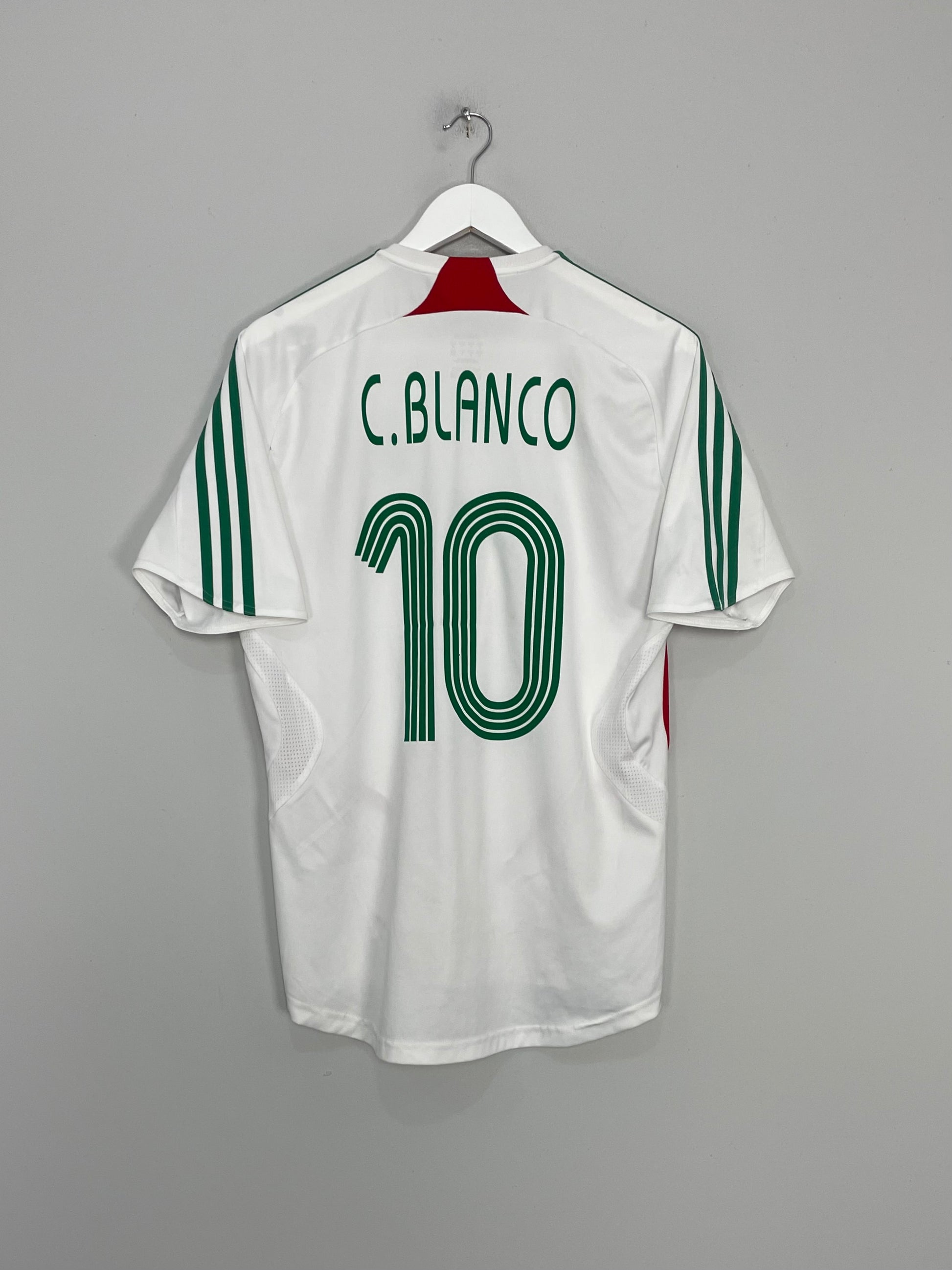 Image of the Mexico Blanco shirt from the 2007/08 season
