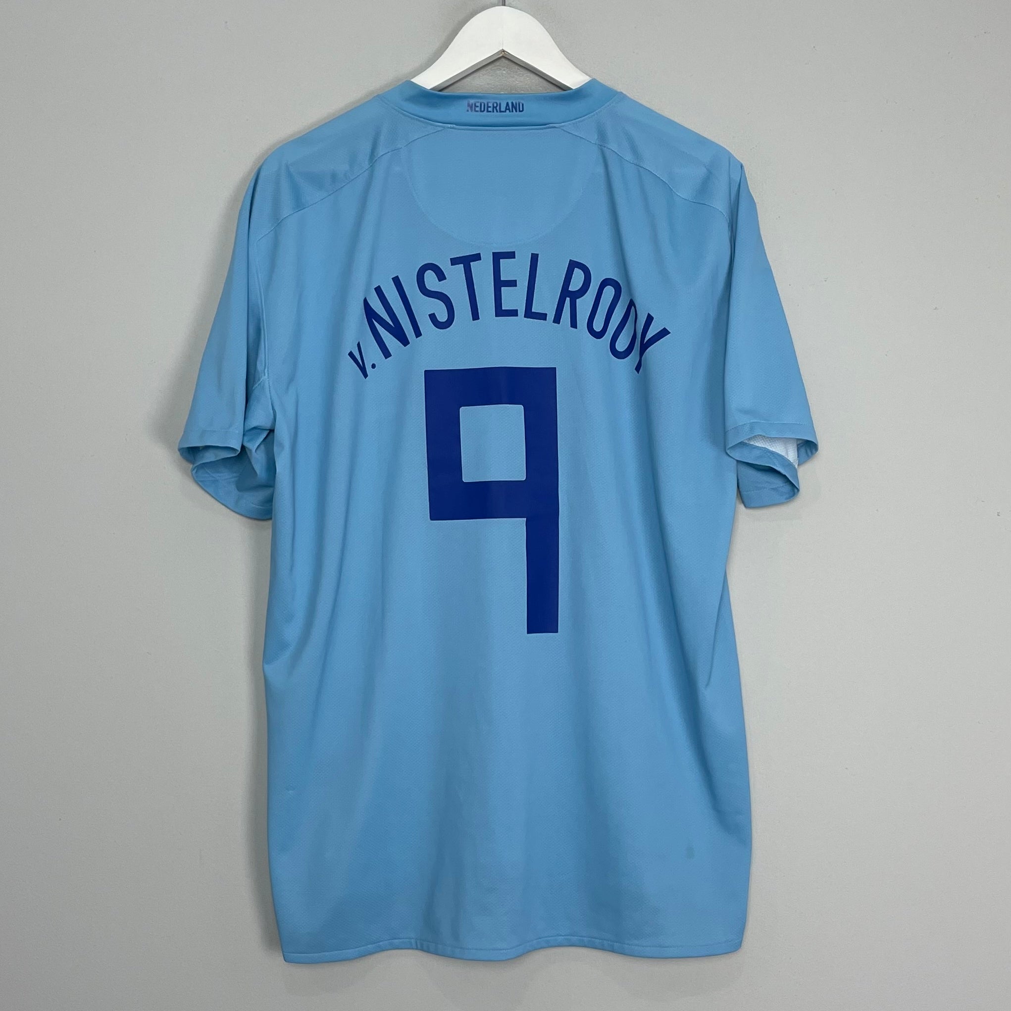 Shop 2008/09 NETHERLANDS V.NISTELROOY #9 AWAY SHIRT (L) NIKE, classic football shirts, vintage football shirts & retro soccer jerseys at Cult Kits