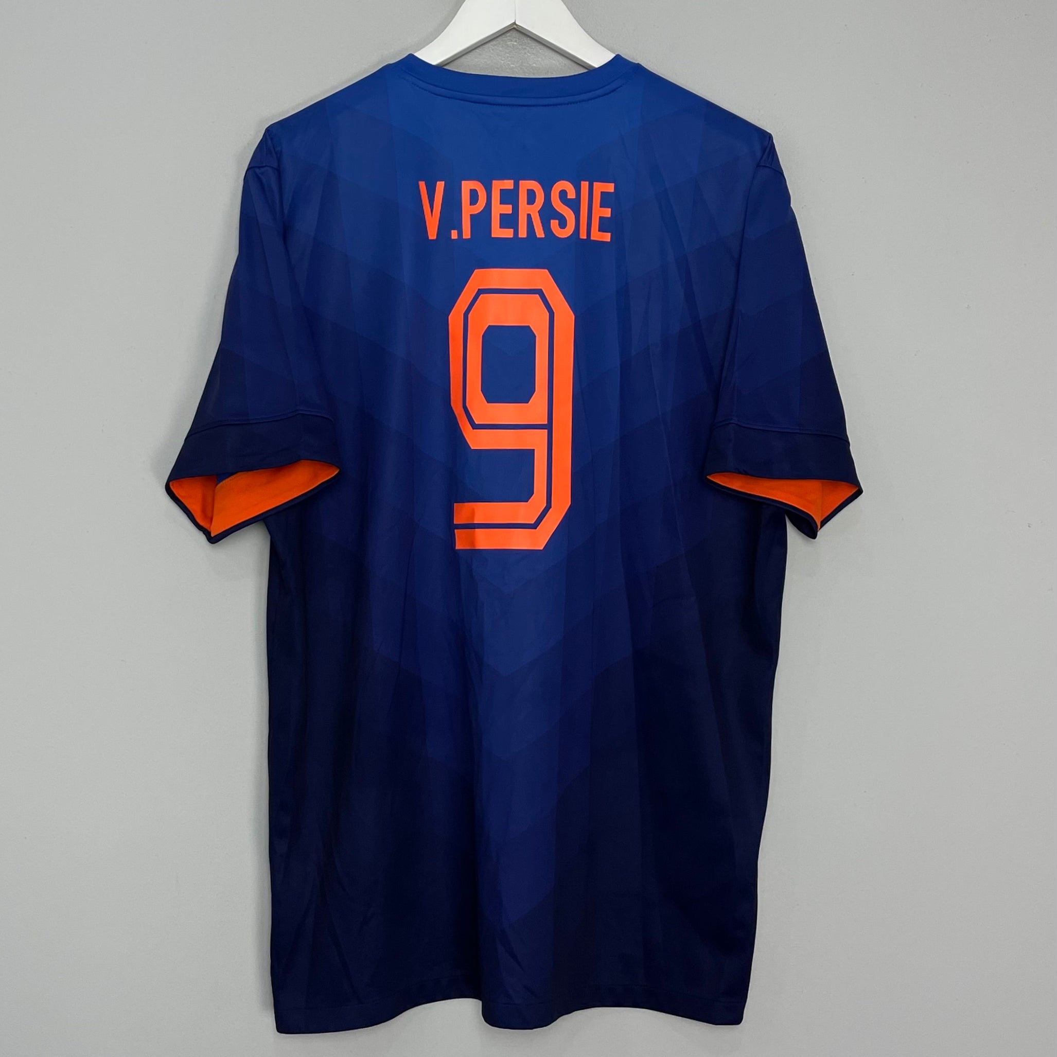 Shop 2014/15 NETHERLANDS V.PERSIE #9 AWAY SHIRT (XL) NIKE, classic football shirts, vintage football shirts & retro soccer jerseys at Cult Kits