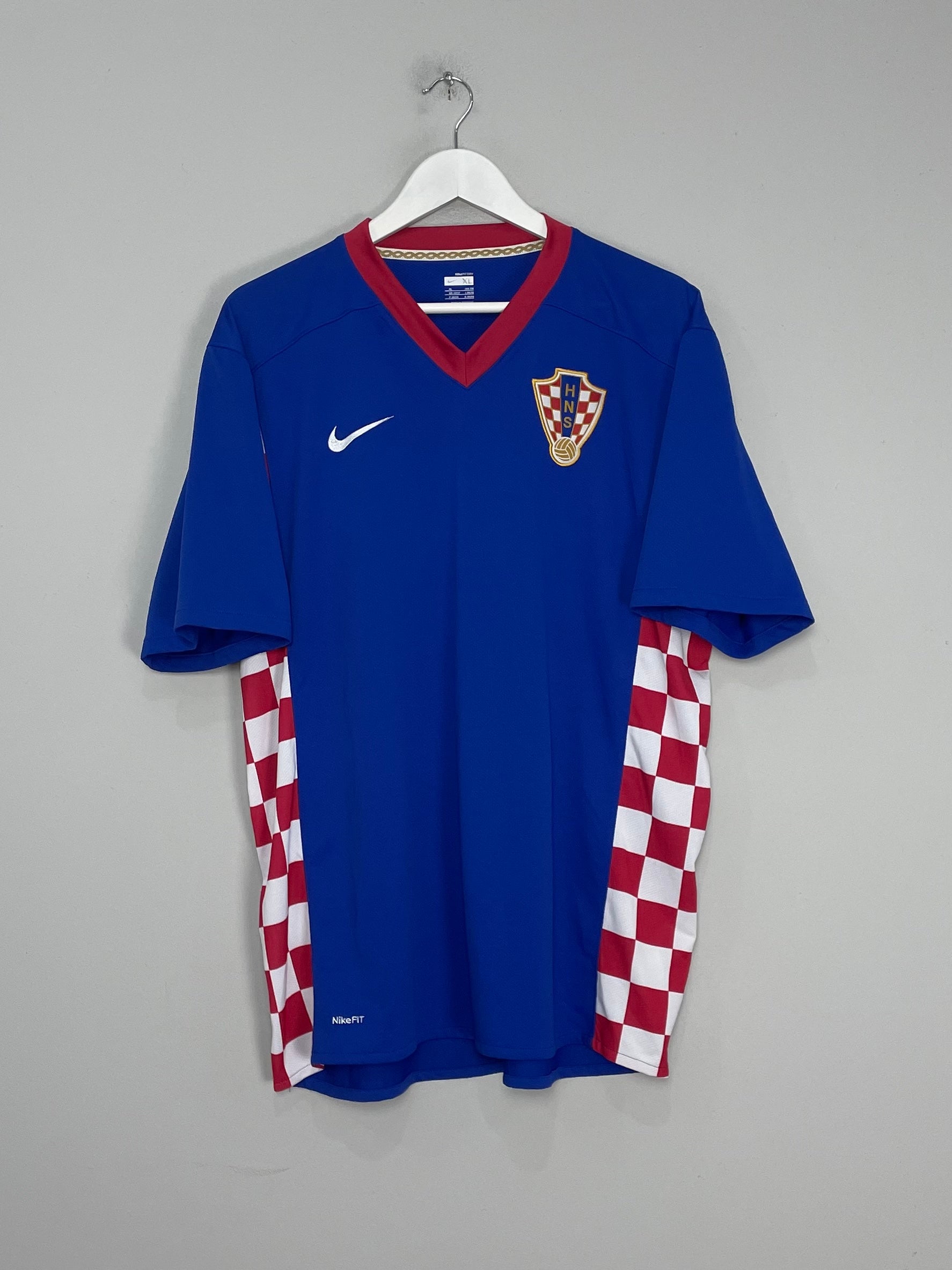 Shop 2007/08 CROATIA AWAY SHIRT (XL) NIKE, classic football shirts, vintage football shirts & retro soccer jerseys at Cult Kits