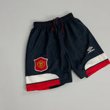 1994/96 MANCHESTER UNITED AWAY SHORTS (L.KIDS) UMBRO