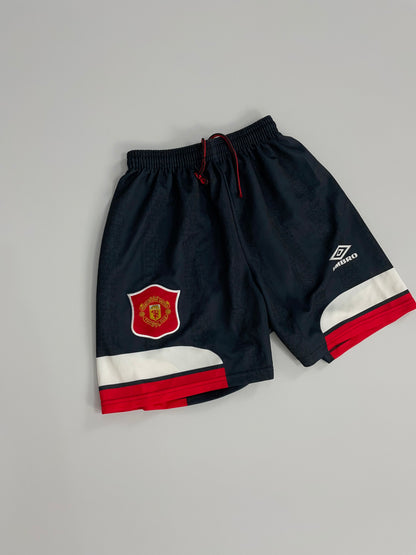 1994/96 MANCHESTER UNITED AWAY SHORTS (L.KIDS) UMBRO