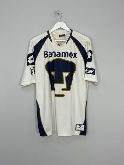 2002/03 UNAM PUMAS LEANDRO #7 HOME SHIRT (XL) LOTTO