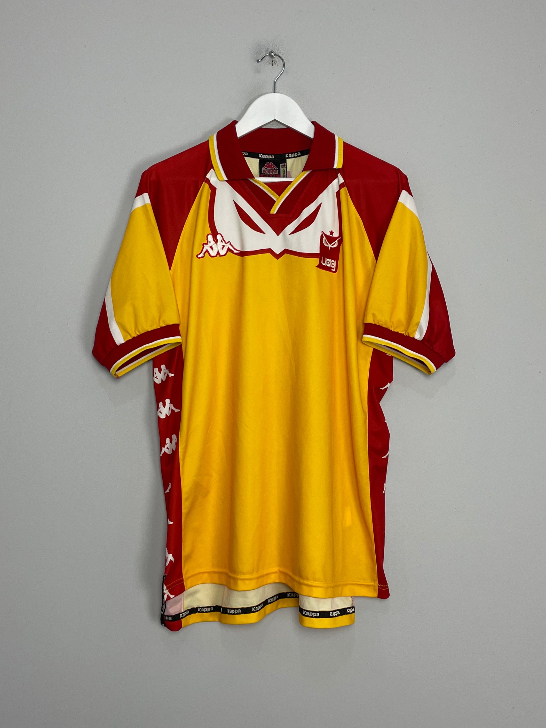 Shop 1998/99 TECOS FC AWAY SHIRT (XL) KAPPA, classic football shirts, vintage football shirts & retro soccer jerseys at Cult Kits