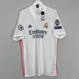 2020/21 REAL MADRID VINI JR #20 *BNWT* C/L HOME SHIRT (XL) ADIDAS