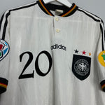 Shop 1996/98 GERMANY BIERHOFF #20 HOME SHIRT (XL) ADIDAS, classic football shirts, vintage football shirts & retro soccer jerseys at Cult Kits