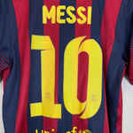 Shop 2013/14 BARCELONA MESSI #10 HOME SHIRT (S) NIKE, classic football shirts, vintage football shirts & retro soccer jerseys at Cult Kits