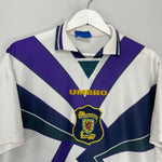 Shop 1995/96 SCOTLAND AWAY SHIRT (XL) UMBRO, classic football shirts, vintage football shirts & retro soccer jerseys at Cult Kits