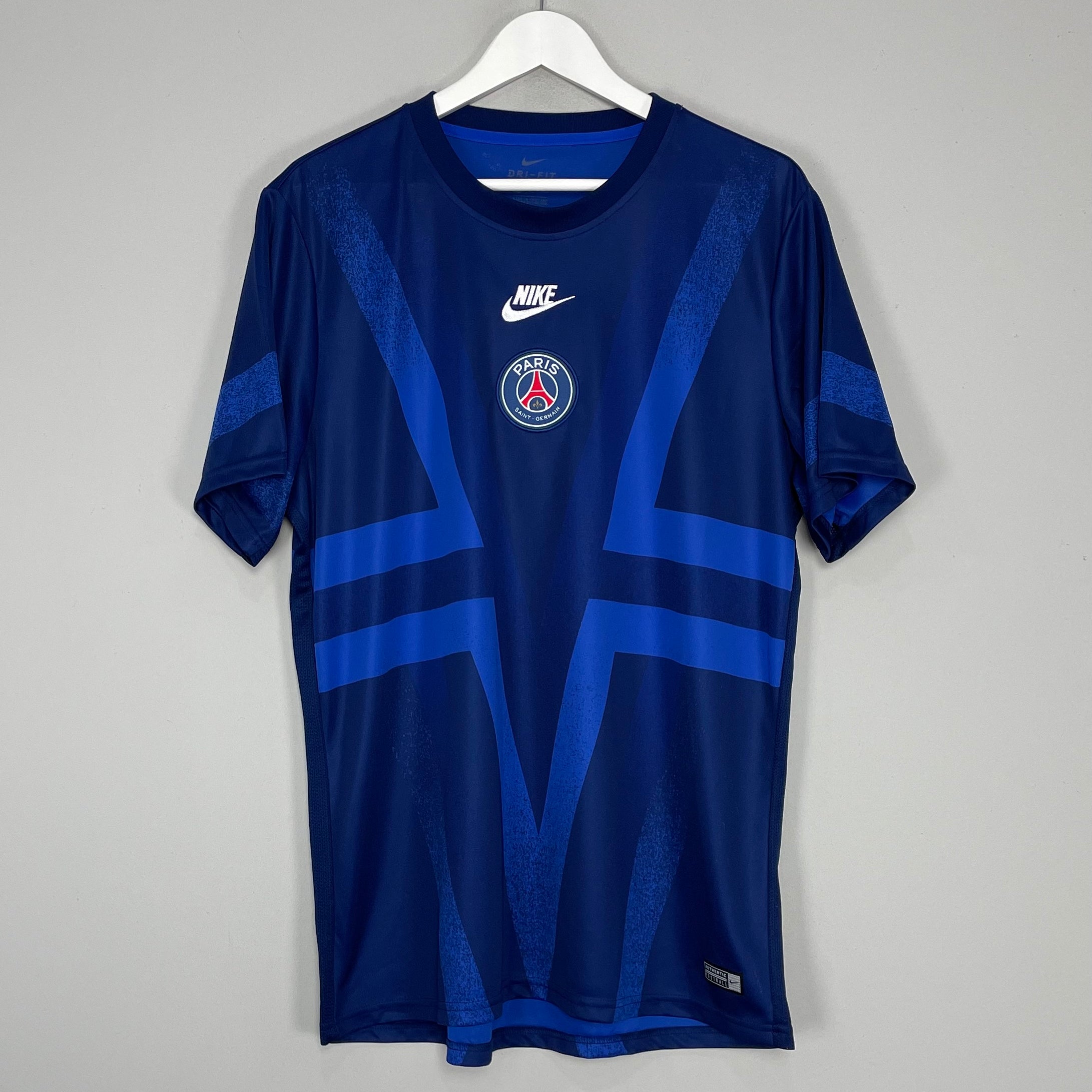 Shop 2019/20 PSG PRE-MATCH SHIRT (XL) NIKE, classic football shirts, vintage football shirts & retro soccer jerseys at Cult Kits