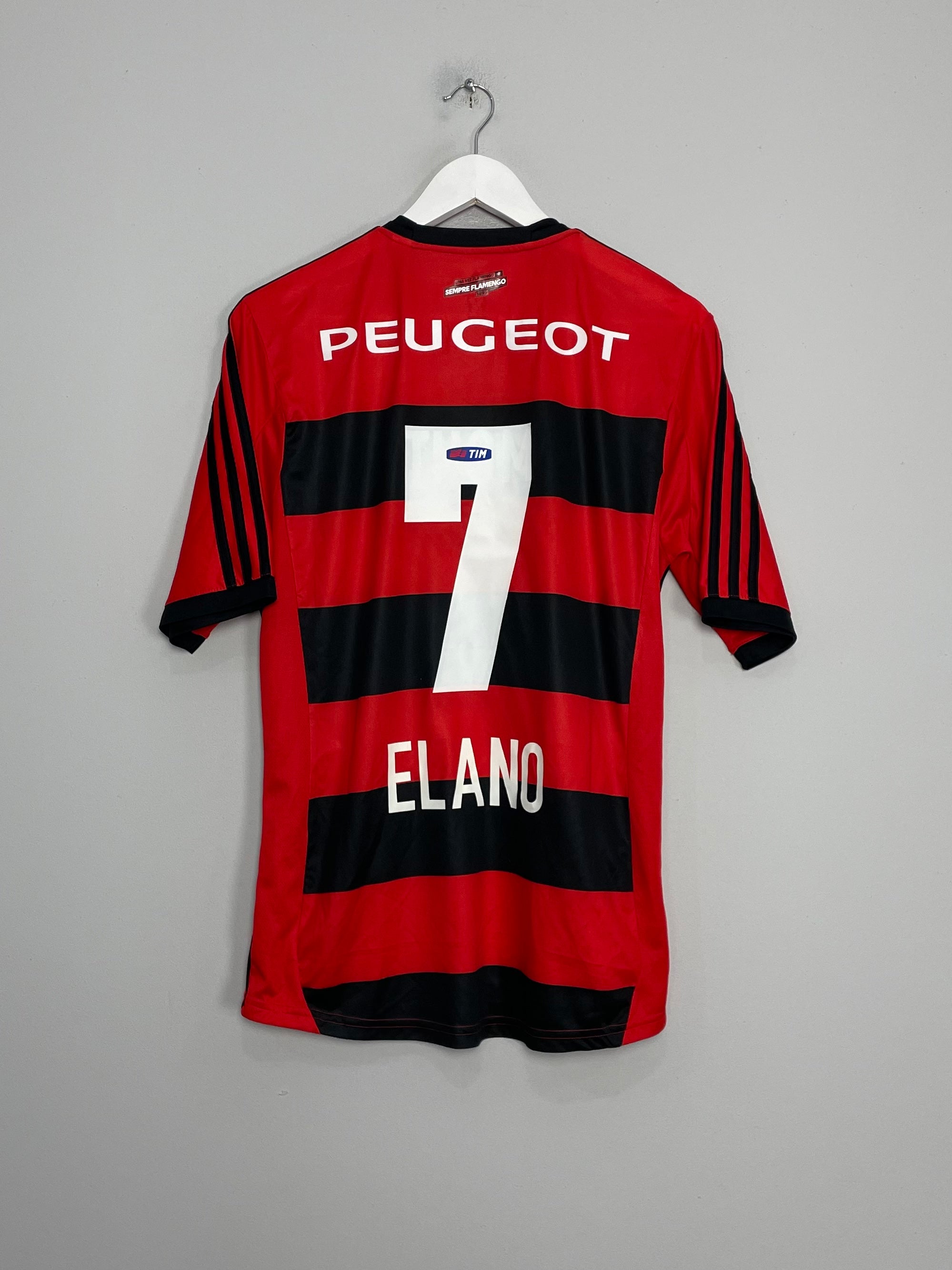 Shop 2013 FLAMENGO ELANO #7 HOME SHIRT (M) ADIDAS, classic football shirts, vintage football shirts & retro soccer jerseys at Cult Kits
