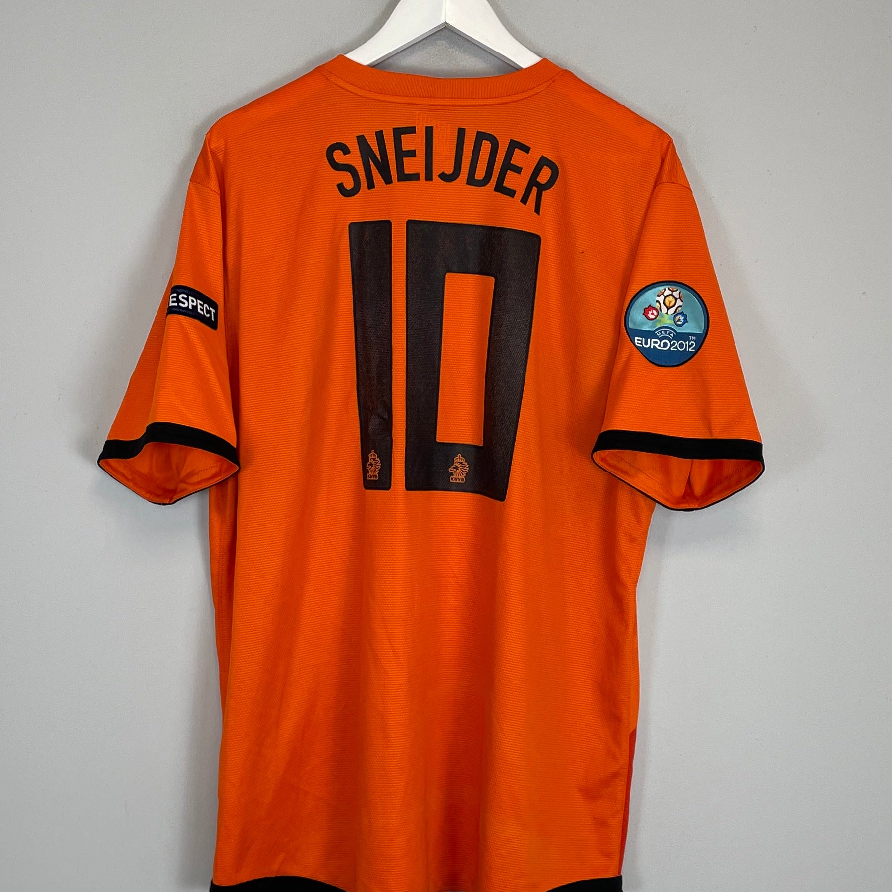 Shop 2012/13 NETHERLANDS SNEIJDER #10 HOME SHIRT (XL) NIKE, classic football shirts, vintage football shirts & retro soccer jerseys at Cult Kits