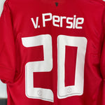 Shop 2013/14 MANCHESTER UNITED V.PERSIE #20 *BNWT* HOME SHIRT (L) NIKE, classic football shirts, vintage football shirts & retro soccer jerseys at Cult Kits