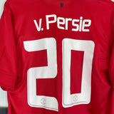 Shop 2013/14 MANCHESTER UNITED V.PERSIE #20 *BNWT* HOME SHIRT (L) NIKE, classic football shirts, vintage football shirts & retro soccer jerseys at Cult Kits