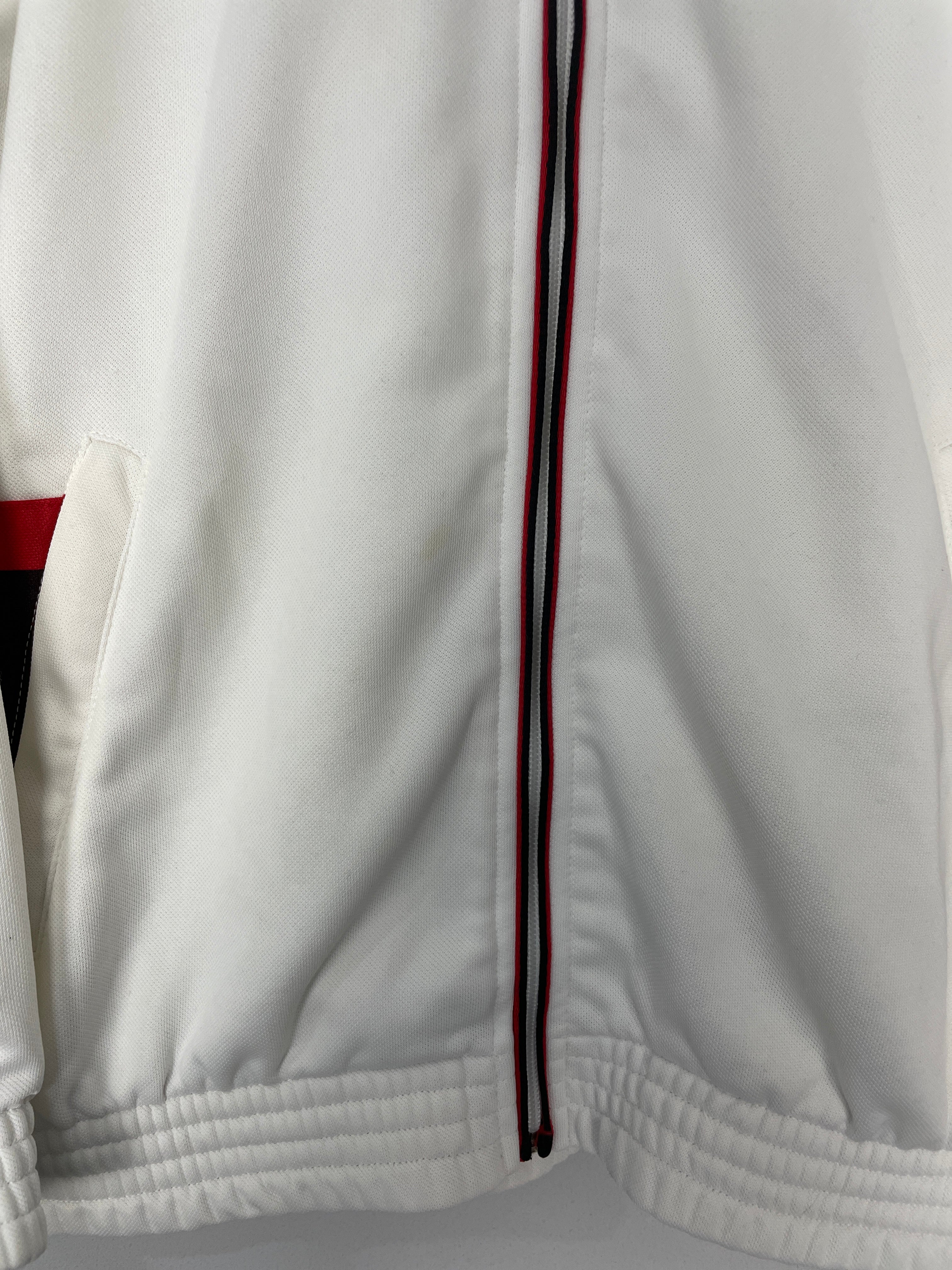 Shop 1995/96 AC MILAN TRACK JACKET (M) LOTTO, classic football shirts, vintage football shirts & retro soccer jerseys at Cult Kits